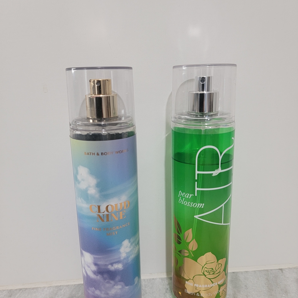Bath & Body Works Cloud Nine and Pear Blossom Mist Set
